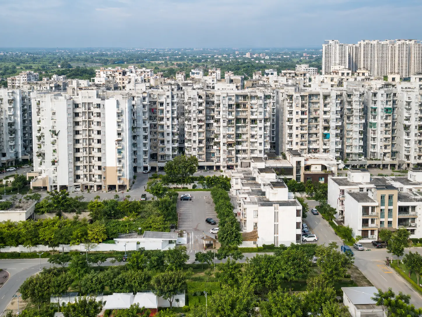 Omaxe families in New Chandigarh